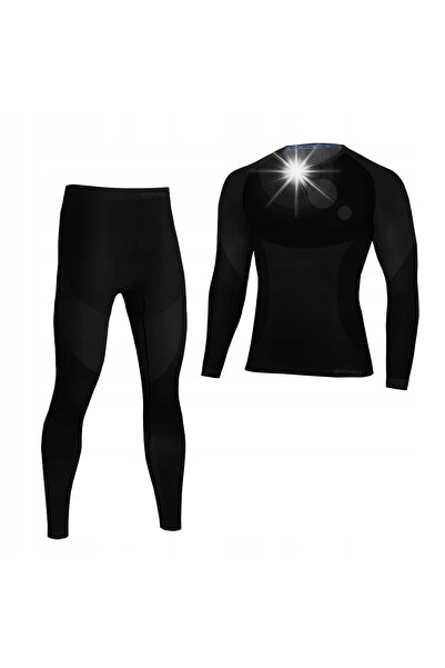 Spokey Set lenjerie termică pentru bărbați, pentru schi, M/L