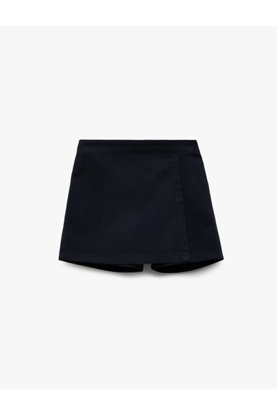 Koton Cotton Gabardine Shorts Skirt