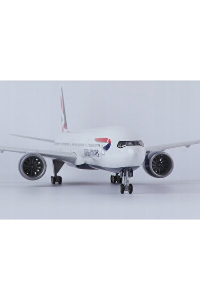 NO BRAND MODELL DE AVION BOEING 777 BRITISH AIRWAYS REPETĂTĂ DE COLECȚIE 47CM...
