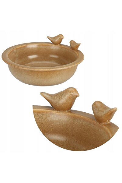 Progarden Adăpătoare pentru păsări de grădină pentru terasă, balcon, 24 cm, d...