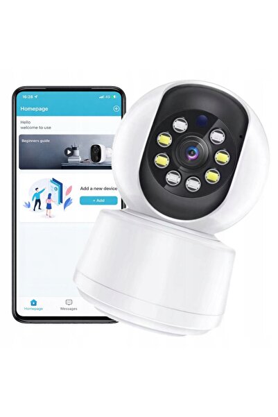Stator CAMERĂ IP DE 4 MP CU ZOOM, DE INTERIOR, ROTATIVĂ, WIFI, ALARMĂ, DETECȚ...