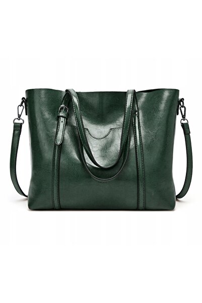 NO BRAND Geantă de piele mare tip shopper BAD&BAGS clasică de umăr Urban A4