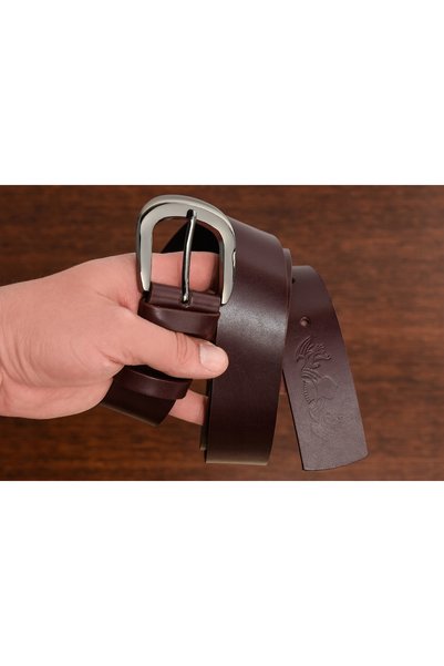 Beltimore Curea de piele pentru femei pentru pantaloni eleganți