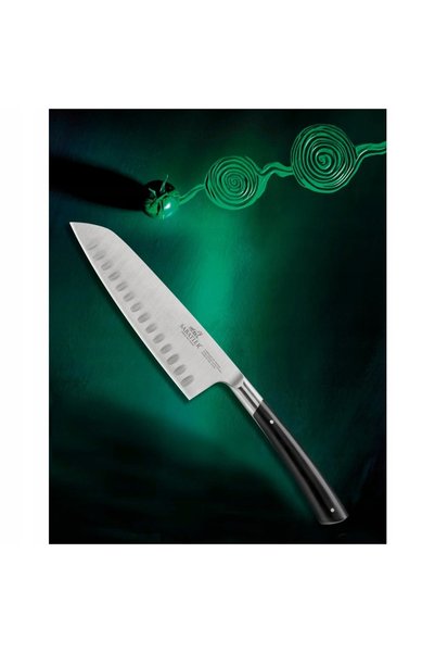 Sabatier Trompette Cuțit de bucătărie Santoku japonez de 7 inch Lion Sabatier...