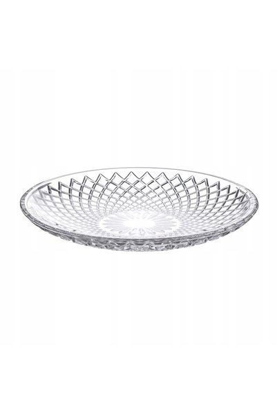 ALTOM DESIGN Farfurii de sticlă pentru desert, 15,5 cm, set 12 bucăți, Solaris