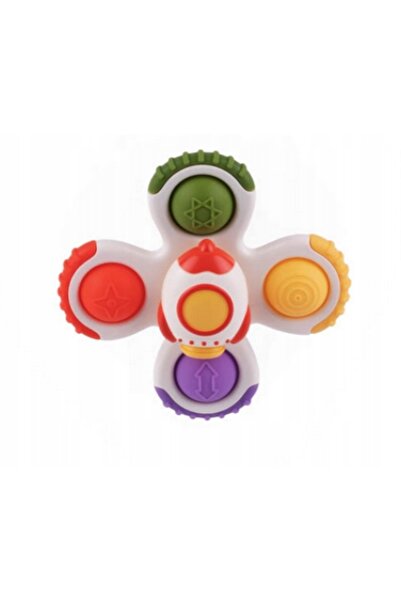 Pan i Pani Gadżet Jucărie senzorială educativă spinner Trio Spațial cu ventuză