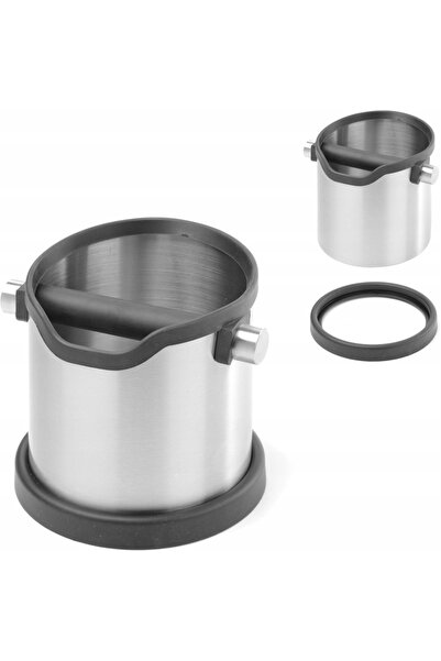 HENDI Recipient rotund din oțel pentru zaț de cafea