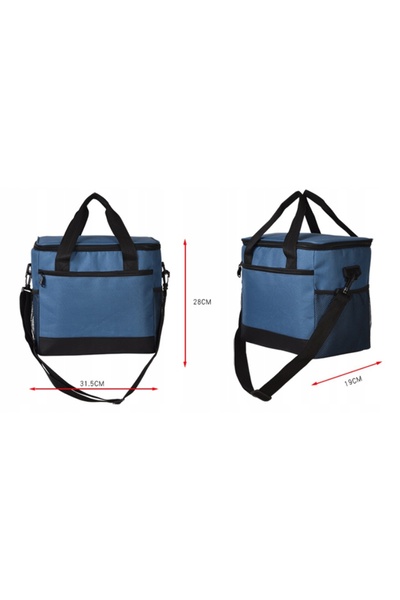 NO BRAND Geantă de picnic, capacitate mare, geantă termoizolantă pentru prânz...
