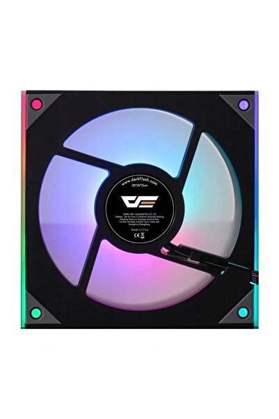 darkFlash Ventilator DM8 ARGB (Negru)