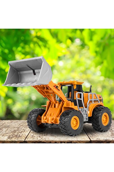MalPlay CAMION BULDOZER VEHICUL DE CONSTRUCȚII TELECOMANDAT CU ÎNCĂRCĂTOR