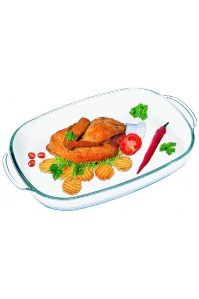 Simax Vas dreptunghiular rezistent la căldură de 3,5l
