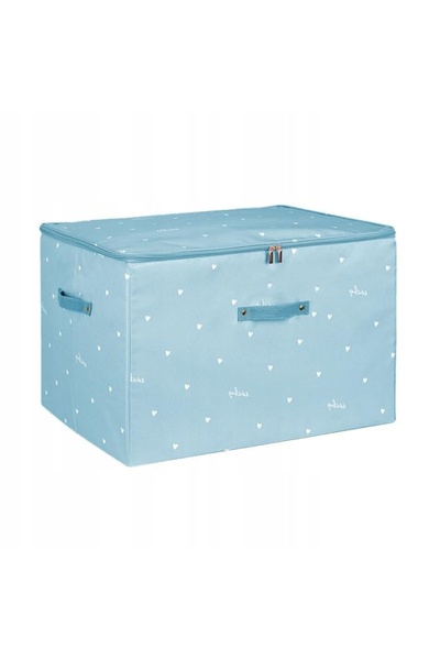 NO BRAND Organizator de dulap cu sistem glisant OXFORD 60x45x24cm ALBASTRU