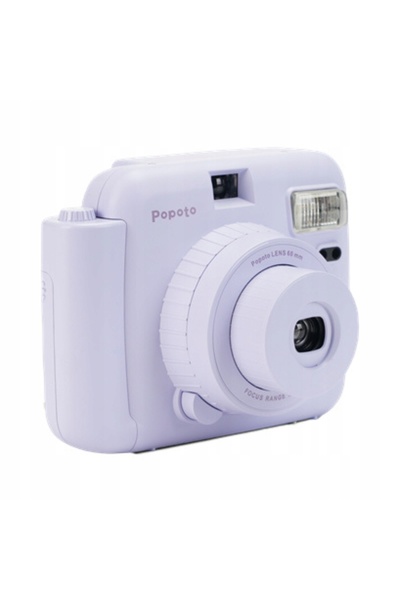 NO BRAND POPOTO FIOLET FIOLET Aparat foto instant cu reîncărcări Instax Mini ...