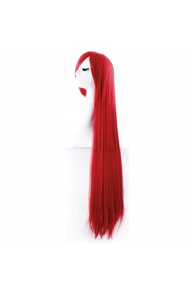Korbi Perucă de damă, păr lung roșu, pentru anime, manga, cosplay, costumații...