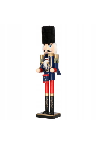 Springos Figurină spărgător de nuci din lemn, decorațiune de Crăciun XXL 60cm...