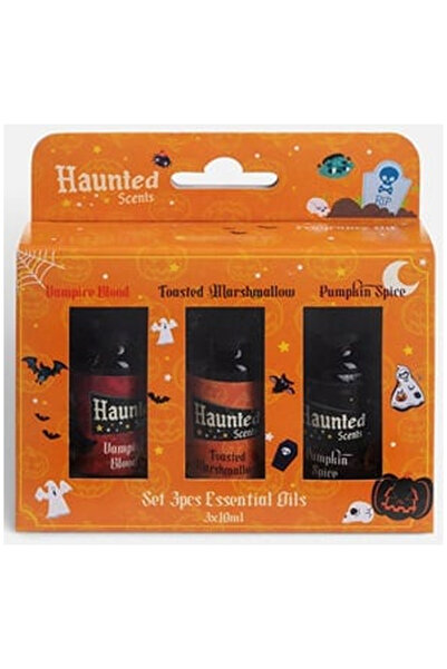 OEM 3pcs halloween perfume oil set 10ml