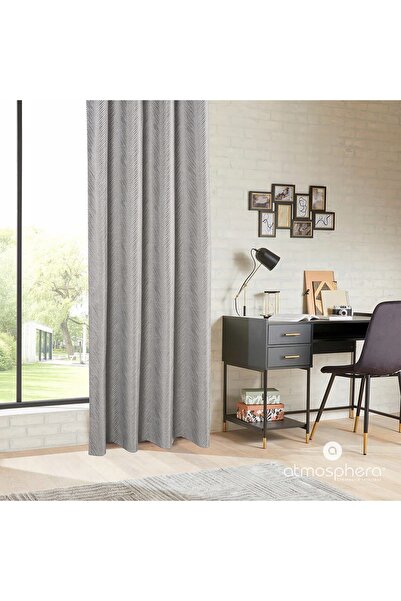 Atmosphera Perdea jacard blackout DANA gri 240 x 260 cm