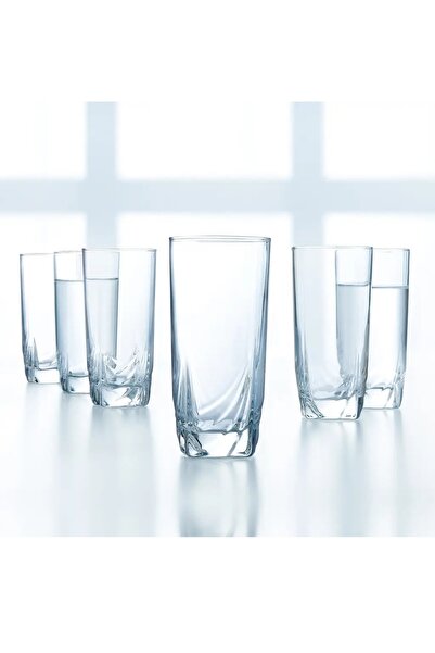 Luminarc Ascot 6.5x13.5cm 6x330ml pahar înalt pentru băuturi