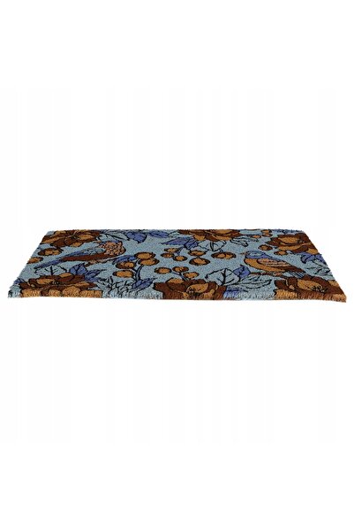 Esschert Design Preș cu motiv de păsări și flori, 75x45 cm – „Păsări ordonate...