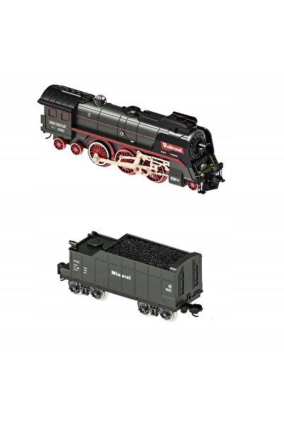 Norimpex Locomotivă de tren model retro, detaliată, de colecție, cu sunete.