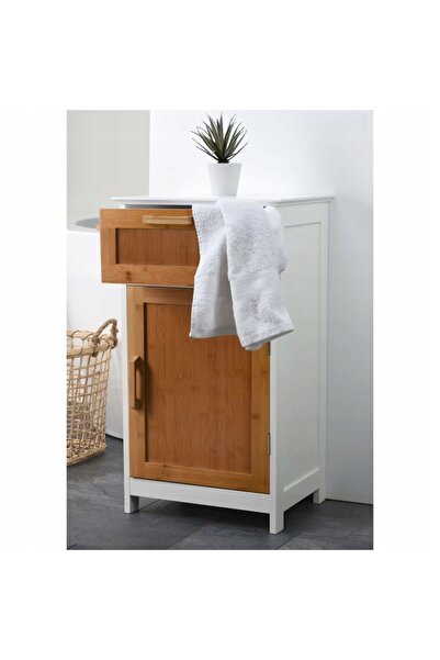 Bathroom Solutions DULAP DE BUCĂTĂRIE DIN LEMN 70cm, CU SERTAR ÎNCHISIBIL, RA...