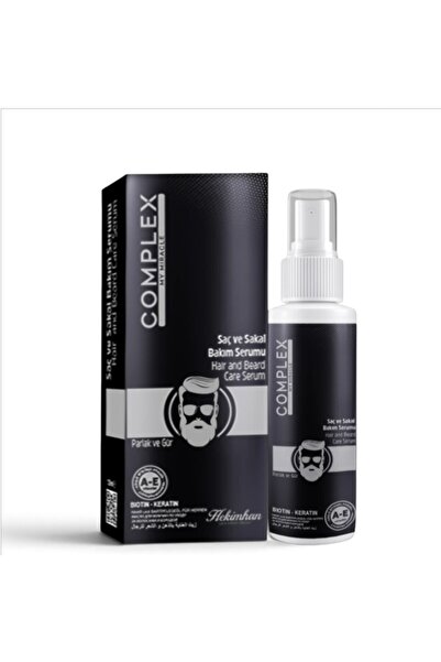 Hekimhan Hair and Beard Care Serum 125 ml with Vitamin A-E and Biotin-Keratin