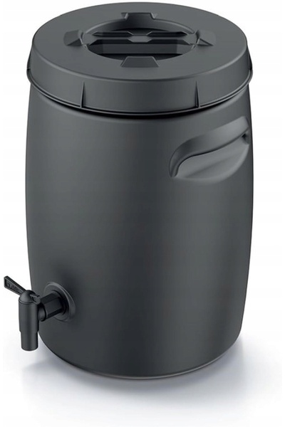 Martom Compostor, Butoi de grădină pentru compost cu robinet.