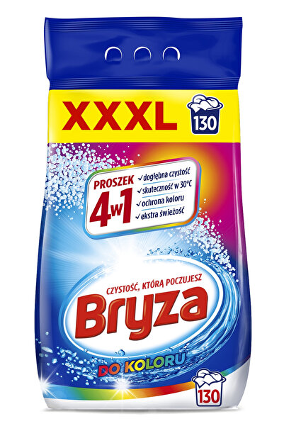 Bryza Color XXXL 4w1 detergent pudră pentru haine colorate, culoare 8,45 kg/1...