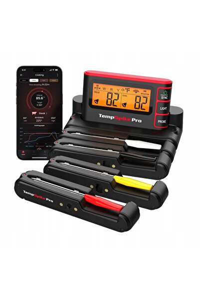 ThermoPro Termometru fără fir cu 4 sonde TP980-4