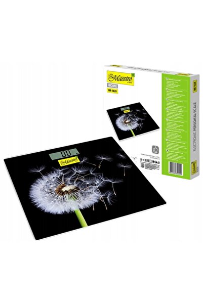 Maestro Cântar electronic de baie din sticlă MR-1828, de înaltă precizie