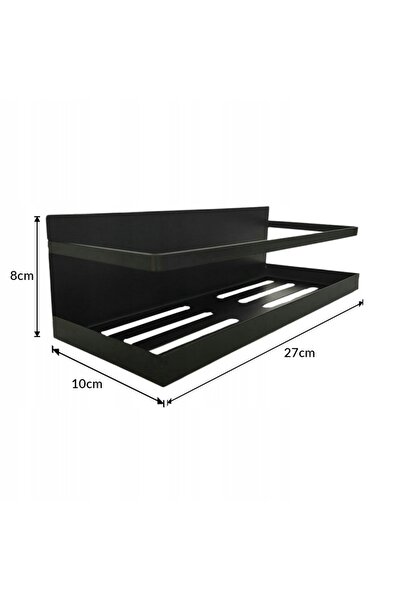 NO BRAND RAF MAGNETIC PENTRU FRIGIDER, MAȘINĂ DE SPĂLAT, MAGNET NEGRU, 2 BUCĂȚI