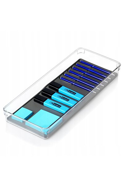 Vilde Organizator tip inserție pentru sertar, pentru haine, gri, 40x16 cm
