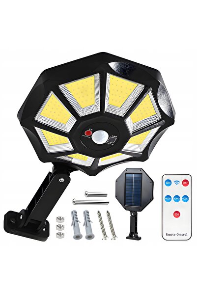 DDK Lampă solară cu senzor 360, detectare amurg și mișcare, LED.