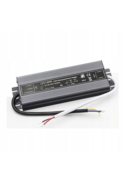 NO BRAND Sursă de alimentare pentru LED ermetică 12.5A 150W IP67 12V CC SLIM ...