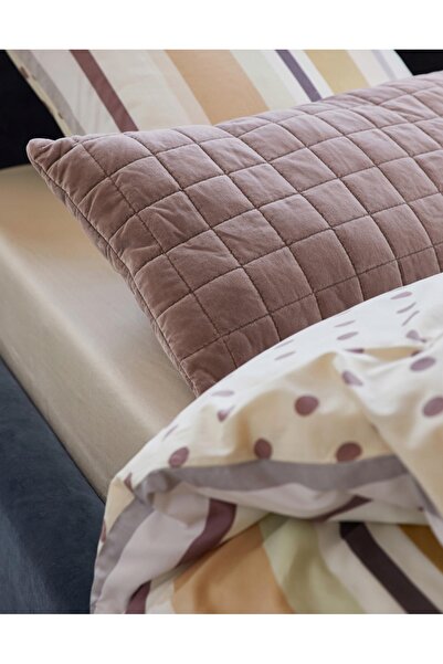 NO BRAND Pernă decorativă Essenza Julia 40x90cm roz din bumbac