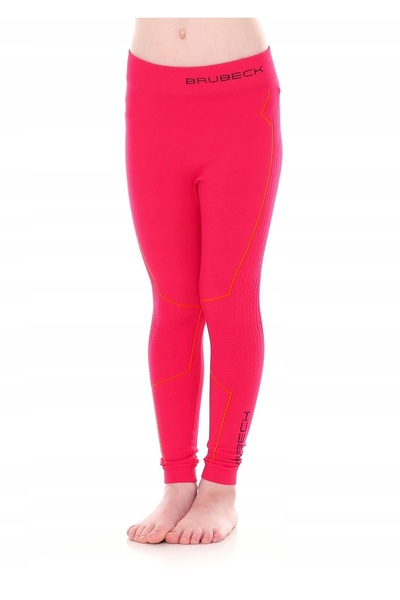 Brubeck Pantaloni copii termoactive termo zmeură 140/146 LE12080