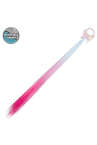 OEM Elastic pentru Par Fluture cu Paiete Rainbow Suvite de Par 47cm