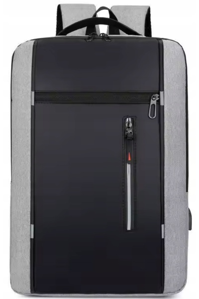 DKM Rucsac compact pentru laptop, pentru muncă, școală, călătorii, cablu USB