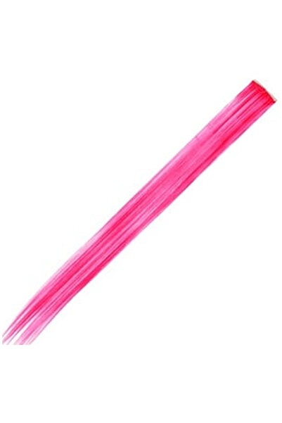 OEM Accesoriu Deghizare Extensie Par Drept cu Clips Fucsia - 51cm