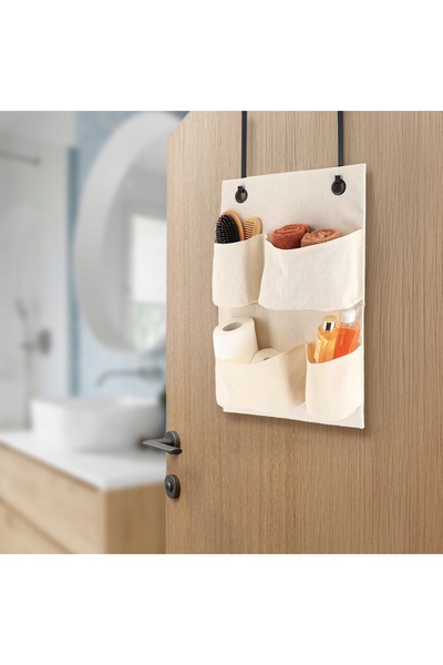 NO BRAND ORGANIZATOR SUSPENDAT PE UȘA DE BAIE – Raft pentru accesorii de baie...