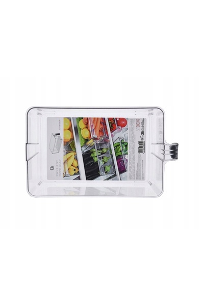 Koopman Organizator de frigider pentru alimente, recipient de depozitare cu m...