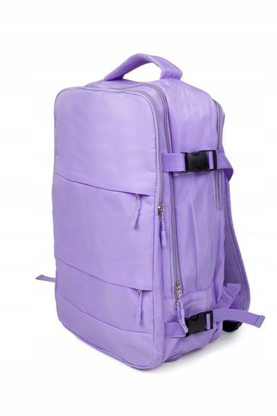 NO BRAND Rucsac de damă pentru avion, 40x20x25, mov, bagaj de mână turistic