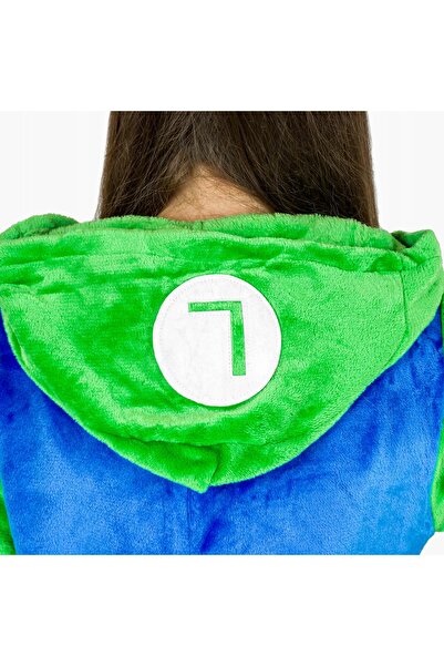 Onesies Pijamale bărbați Luigi Mario Kigurumi costum salopetă mărimea M adulți