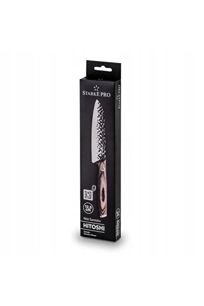 Starke Pro HITOSHI 12.5cm Cuțit Santoku de bucătărie din oțel dur japonez
