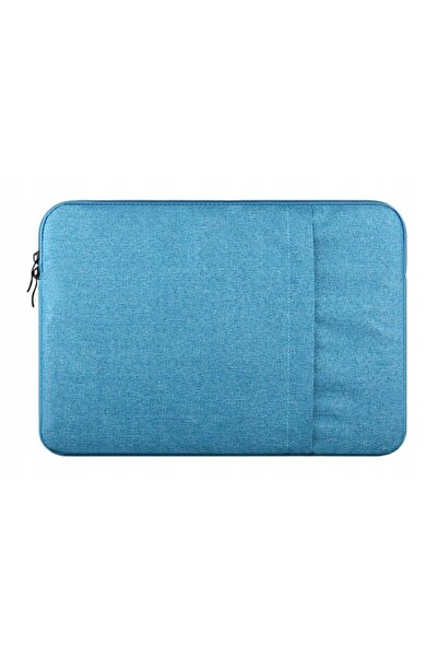 NO BRAND Husă cu buzunar pentru laptop MacBook Pro Air 13.3 " albastră