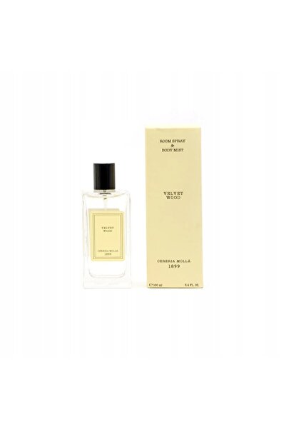 Cereria Molla Spray odorizant de cameră, spray de corp 100ml. Catifea Lemnosă