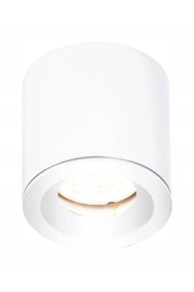MAXLIGHT Spot de tavan pentru baie, alb, tubular rotund.