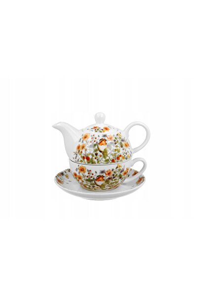 Duo Ceașcă de cafea și ceai cu farfurioară, set de ceainic, ceainic, cadou