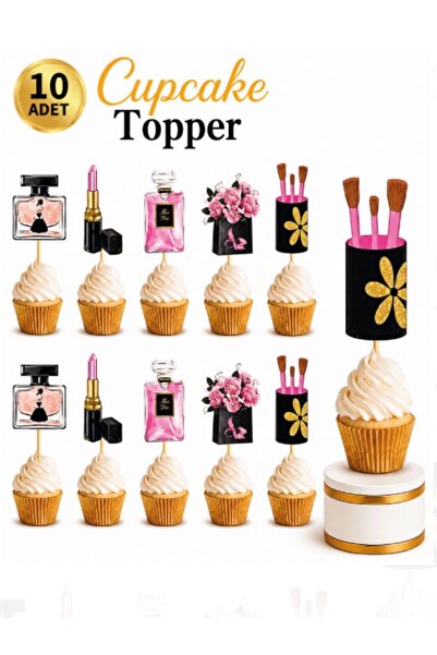 Öztürkpartievi Toothpicks Pink Stars 10 Pieces