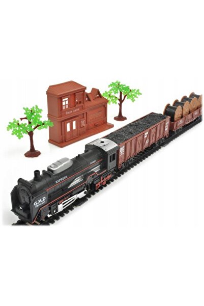 DK Set tren electric cu aburi + vagoane